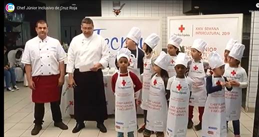 TECNOVE colabora en Chef Junior Inclusivo de Cruz Roja