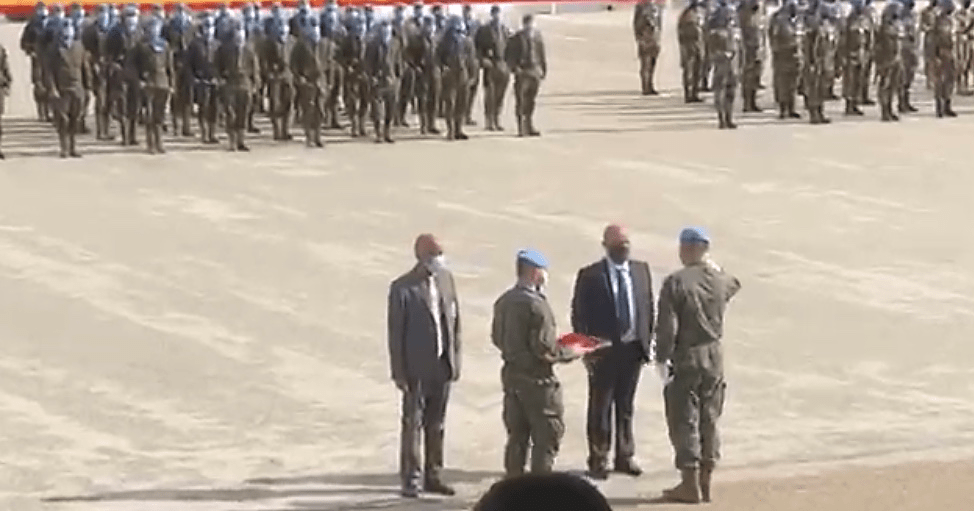 Nuestro compañero Carlos Otman Hammouda El Kharim condecorado con La Cruz del Mérito Militar