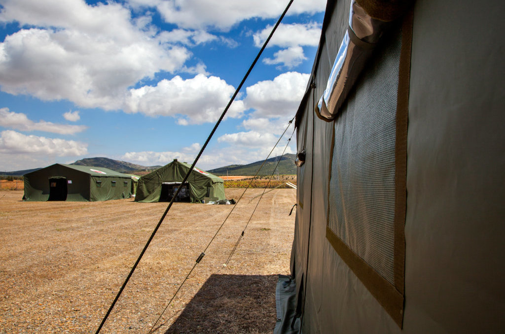 Campamento de defensa