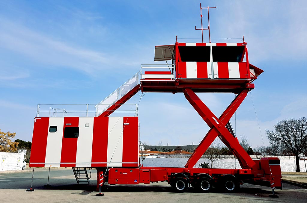 Plataforma elevadora aeropuertos