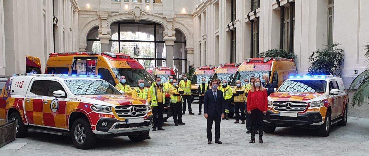 Delivery of Samur Vehicles to Madrid City Council