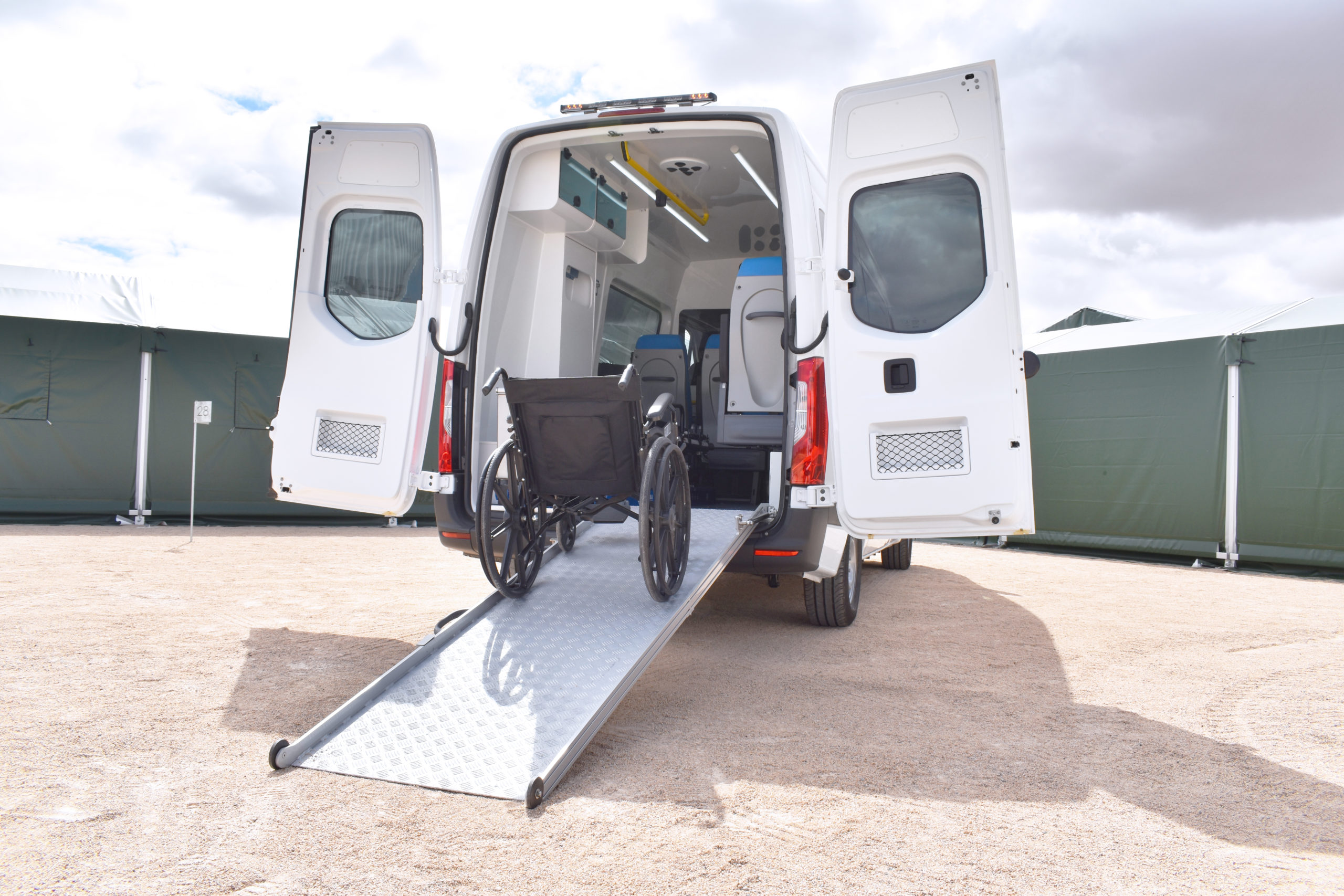 Ambulance Type A2. Mercedes Benz Tecnove